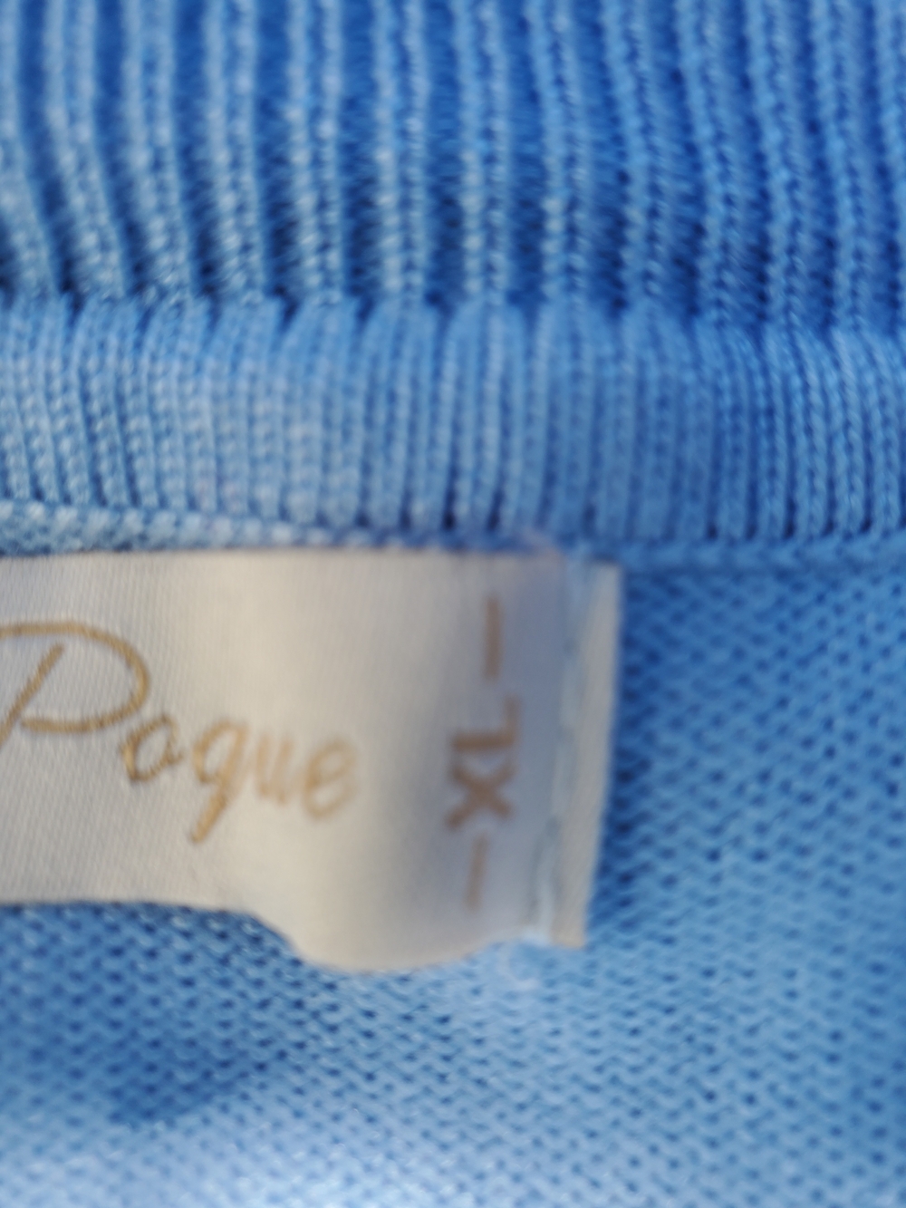 Classic Light Blue Cropped Open-Front Cardigan - Picture 8 of 8